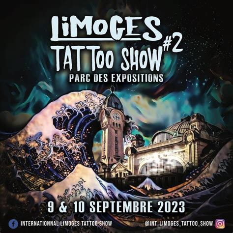 2nd Limoges Tattoo Show September 2023 France Inkppl