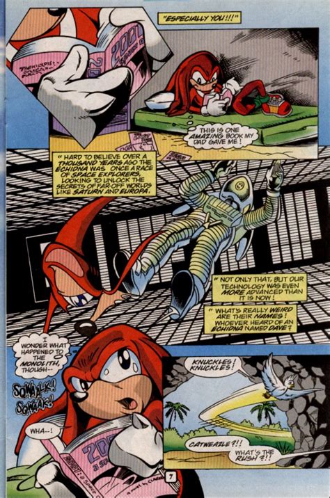 Knuckles The Echidna 30 Read Comic Online Knuckles The Echidna