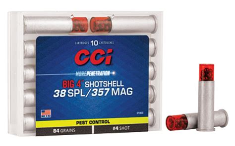 Cci 38 Special 357 Magnum 4 Shotshell 10 Rounds