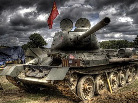 Wallpaper Weapon Tank Hdr Military T34 85 Land Vehicle Combat