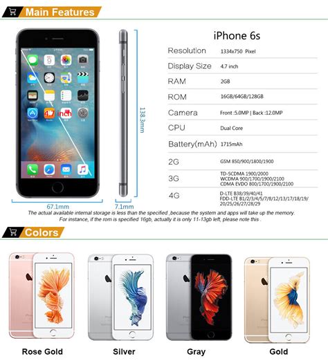 Appleiphone6s 128gb Rosegold28t Mobile29a168828cdma2b