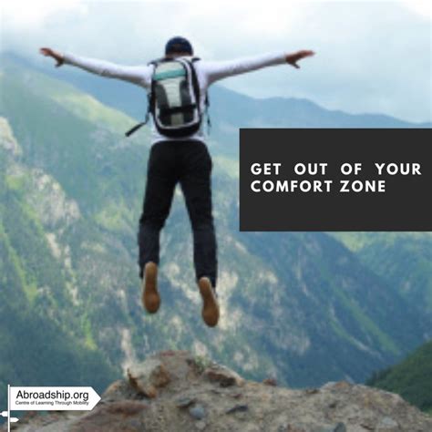 Get Out Of Your Comfort Zone