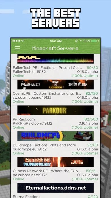 Servers For Minecraft Pe Minecraft Servers