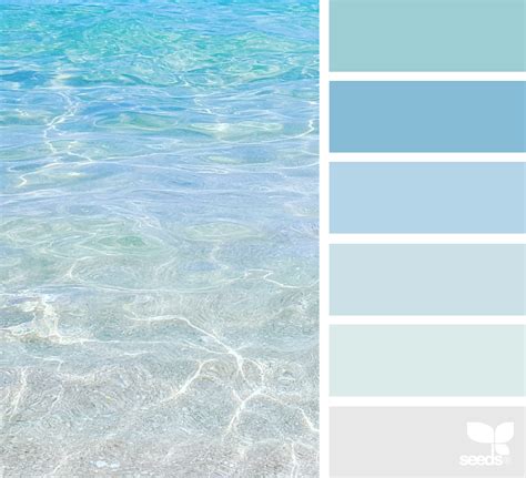Ocean Color Palette Beach Color Palettes Paint Color Palettes Ocean