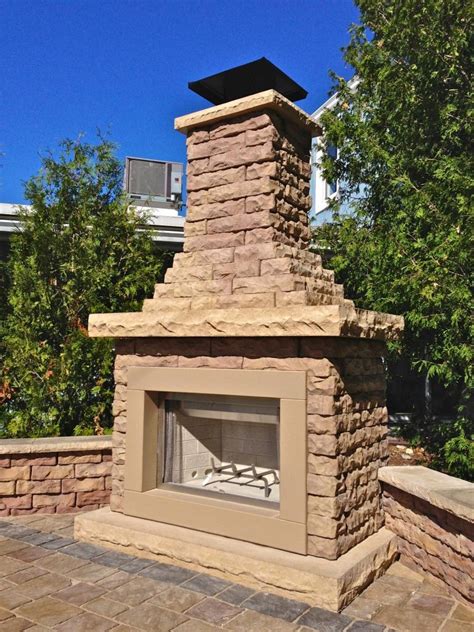 Outdoor Natural Gas Fireplace Kits