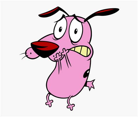 Shy Courage The Cowardly Dog Png Download Courage The