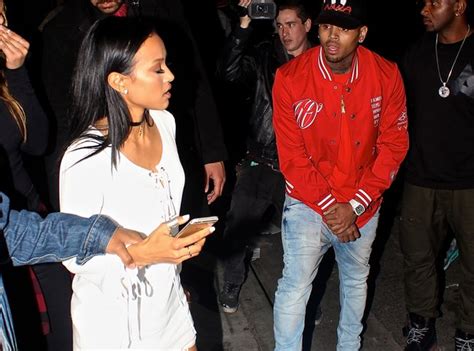 Previously Chris Brown And Karrueche Reunited Outside Of A Nightclub In
