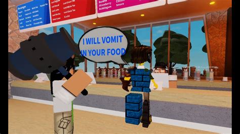 Trolling At Roblox Cafes Part 2 Ft Kaikai072111 Youtube