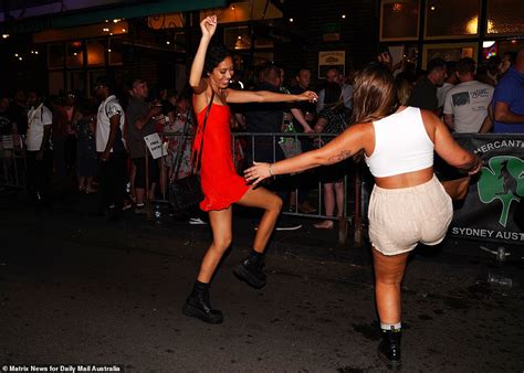 Revellers Party Late Into The Night In Sydney After Controversial Fireworks Display Set Off New