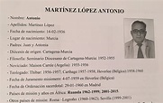 Regreso al Padre de nuestro compañero Antonio Martínez López ...
