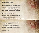The Empty Chair - The Empty Chair Poem by Alison Fae