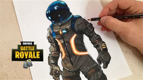 How To Draw The Dark Voyager From Fortnite Drawings F