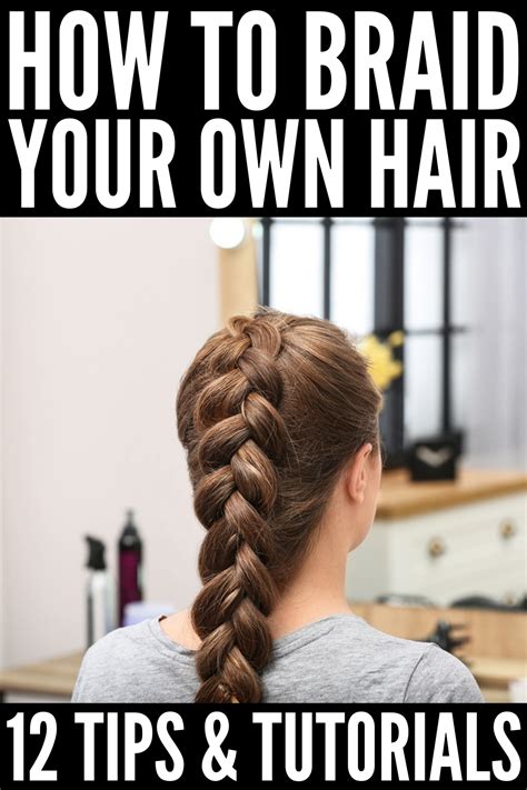 Besides learning how to braid cornrows, you will. How to Braid Your Own Hair: 5 Step-by-Step Tutorials for Beginners in 2020 | Braiding your own ...