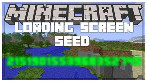 Minecraft Loading Screen Seed All Information About Healthy Recipes