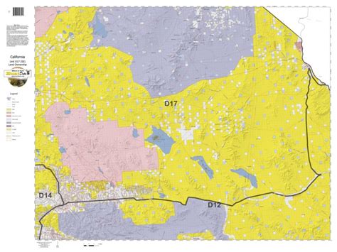 Map Of Hunting Zones In California Printable Maps