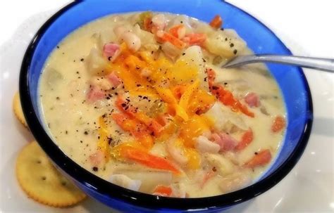 Potato Ham And Bean Soup Just A Pinch Recipes