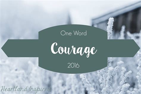 Heartland Inspired One Word 2016