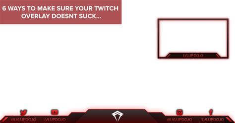Here is a workaround and alternative means of placing your overlay, and the steps to show you how to use overlays in photoshop 6 Ways to Make Sure Your Twitch Overlay Doesn't Suck | by ...