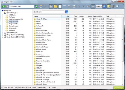 Galeria Zdj Zrzuty Ekranu Screenshoty Folder Size Explorer
