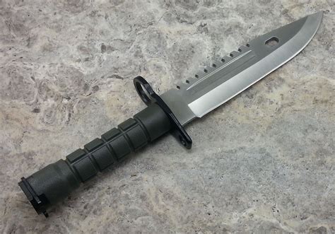 13 Tactical Survival Bayonet Military Combat Fixed Blade Hunting Knife