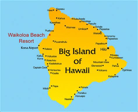 Maps Directions Hawaii Resort Rentals