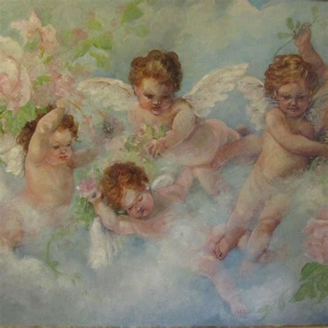 Angels And Cherubs Angel Drawing Angel Art Angel Painting