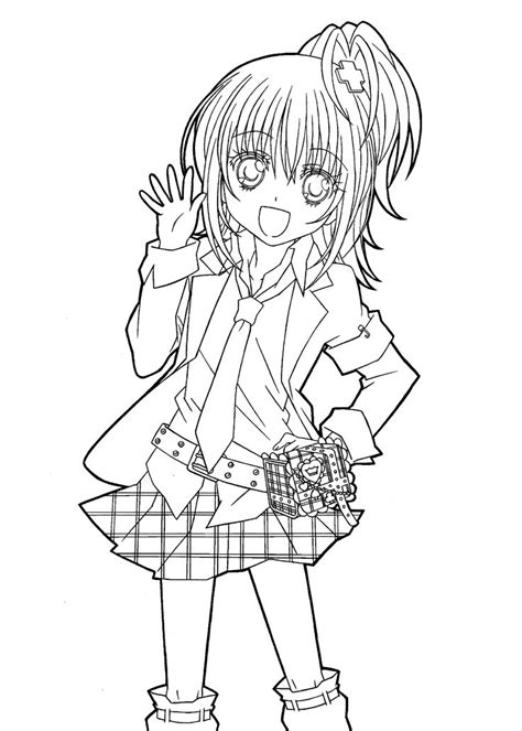 Free download 40 best quality emo anime coloring pages at getdrawings. Hotaru from Shugo chara anime coloring pages for kids ...