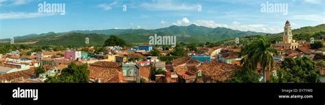 Skyline Of Trinidad Panorama Cuba Stock Photo Alamy