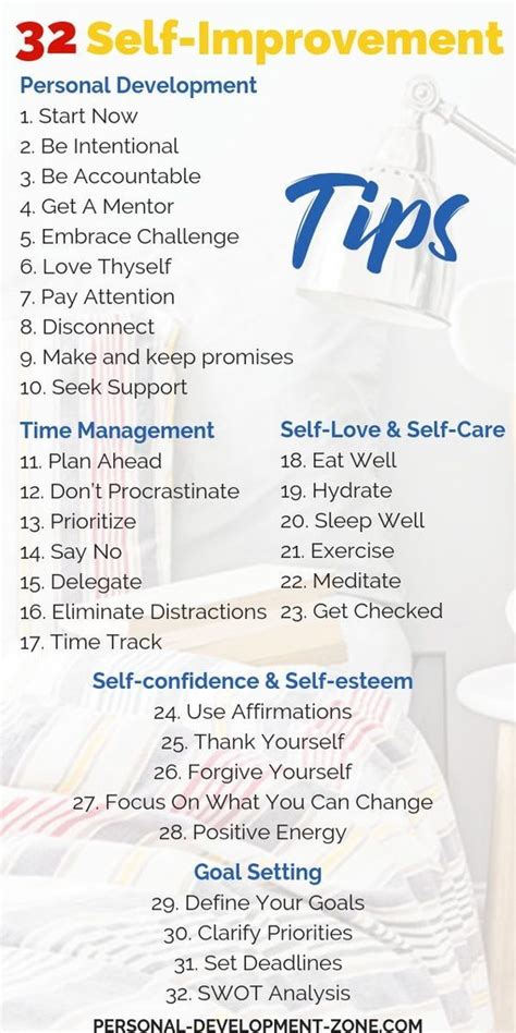 32 self improvement tips to skyrocket your success self improvement self improvement tips