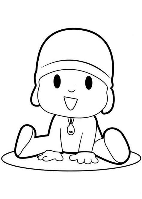 33+ pocoyo printable coloring pages for printing and coloring. Pocoyo Is Laughing Coloring Page : Color Luna