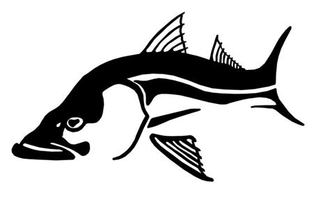 Fishing Vinyl Decal Snook Fish Fishing Equipment Sporting Goods