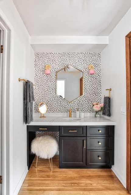 With millions of unique furniture, décor, and housewares options, we'll help you find the perfect solution for your style and your home. Black Vanity with Brass Hardware, Pink Accents ...