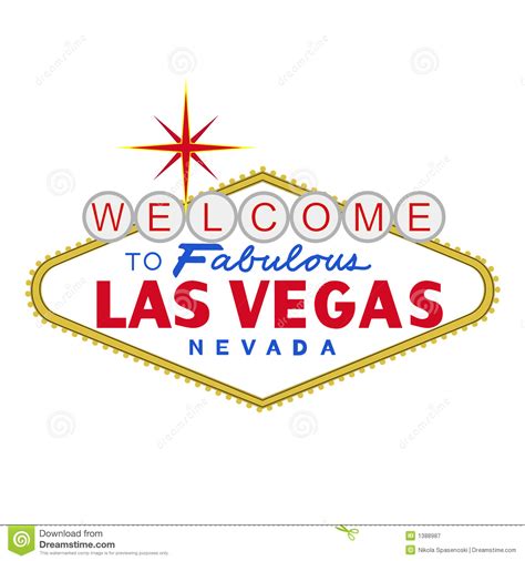 Vector Lasvegas Sign At Day Eps Format Available