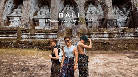 Vlog The Ultimate 4 Days Bali Travel Guide Youtube