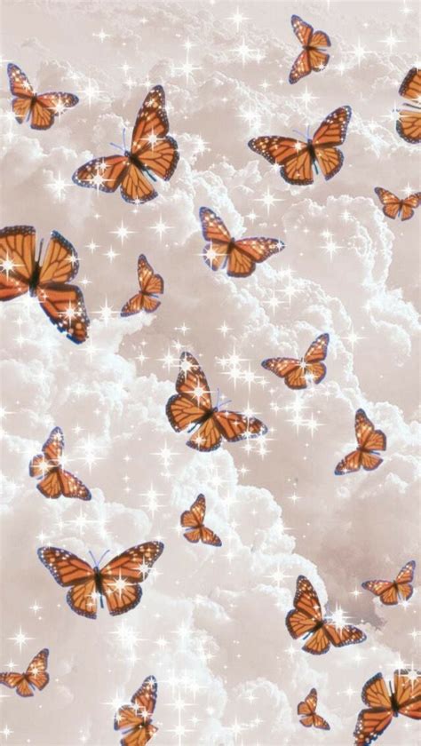 Tumblr Wallpaper Wallpaper Pastel Iphone Wallpaper Glitter Butterfly