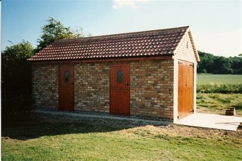 Brick Shed As A Garden Shed Workshop In 2019 Brick Shed Brick
