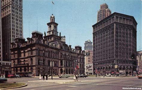 Old City Hall And Majestic Building Postcards — Historic Detroit