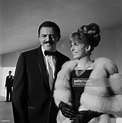 Actor John Astin with wife Suzanne Hahn attend a party in Los Angeles ...