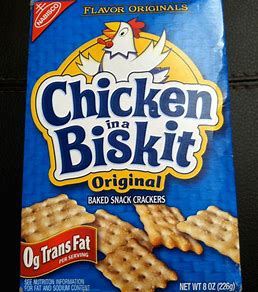 Image result for chicken in a biscuit crackers