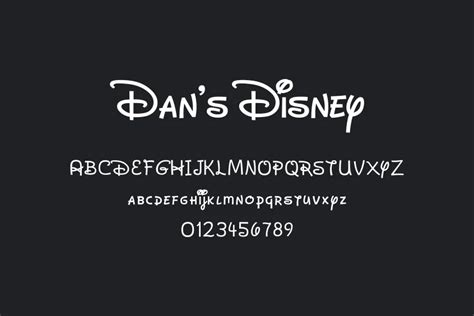 Disney Font Free Download Fontswan