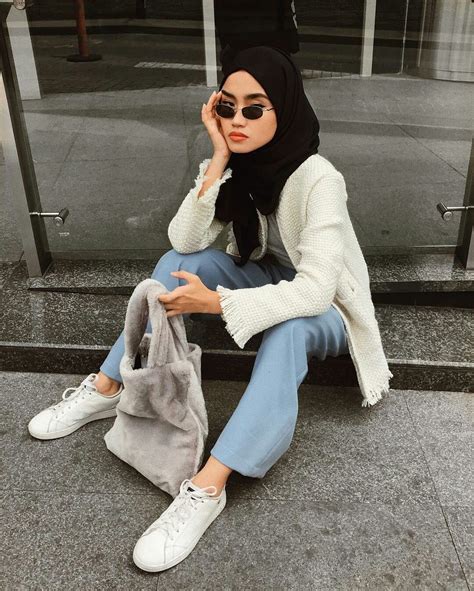 Viral 10 Style Hijab Ootd Paling Kece Ide Outfit Kece