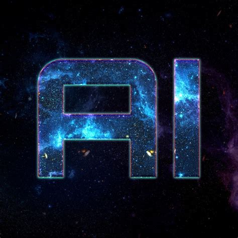 Ai Text Typography Word On Galaxy Background Free Image By Rawpixel