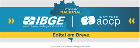 Aqui no qc você tem tudo o que precisa para se preparar bem para este concurso. Concurso IBGE: AOCP anuncia que edital deve ser publicado ...
