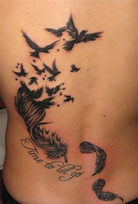 50 Beautiful Feather Tattoo Designs Feather Tattoo