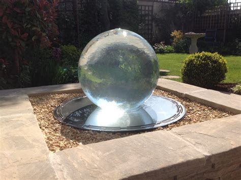 Aqua Globe Spherical Water Features The English Garden