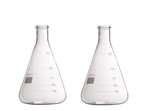 Rocwing Borosilicate Glass Conical Flask Erlenmeyer Graduated Boro 3 3 Lab Ebay