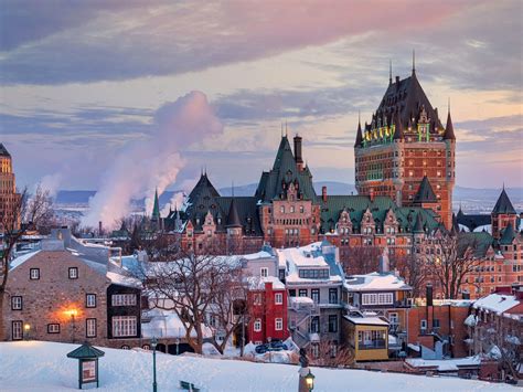 Chateau Frontenac Quebec City Canada Bing 5k Preview