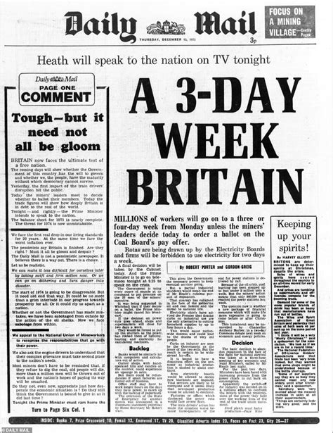 How Britain Struggled With Post War Austerity 1970s Three Day Week And