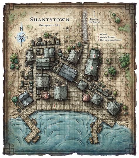 Mike Schleys Portfolio Tactical Game Maps In 2020 Fantasy City Map