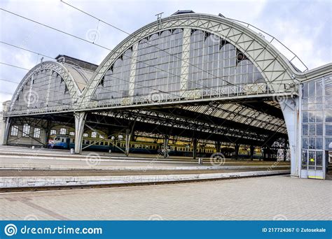 Lviv Railway Station In Lviv Ukraine Editorial Photography Image Of